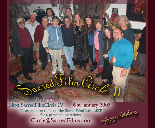 SacredFilmCircle a gathering of Fimmakers and Film lovers